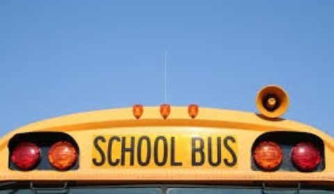 school bus top