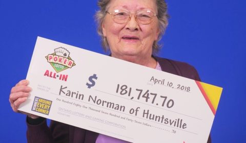 Poker Lotto (All In) _April 5,2018_$181,747.70_(All In $176,747.70+Instant $5,000)_Karin Norman of Huntsville