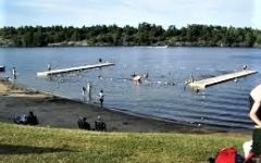 gull lake beach