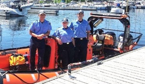 Canadian Coast Guard Crew