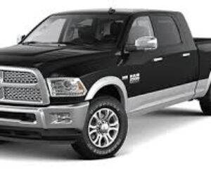 black dodge ram