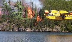 fire plane