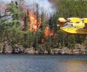 fire plane