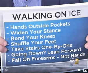 walking on ice tips