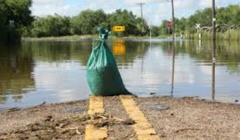 sand bag road