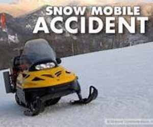 snowmobile accident