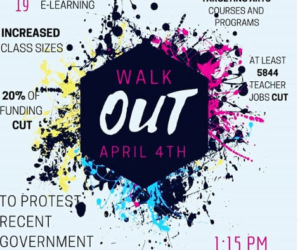 ghs walkout poster