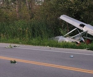 plane crash front