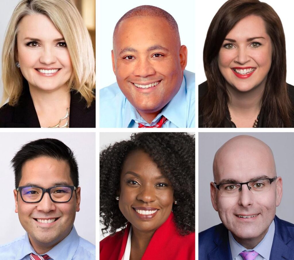 ONTARIO LIBERAL LEADERSHIP CONTENDERS IN BRACEBRIDGE TODAY