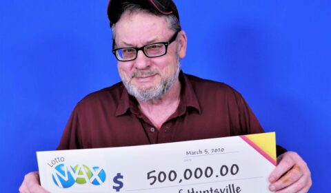 Lotto Max (Maxmillions)_Feb 21, 2020_$500,000.00_Duncan Brown of Huntsville