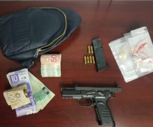 drugs gun seized