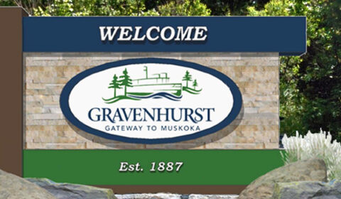 gravenhurst sign logo