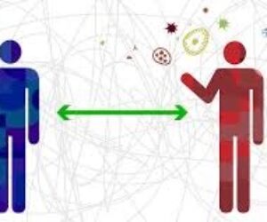 social distancing front graphic