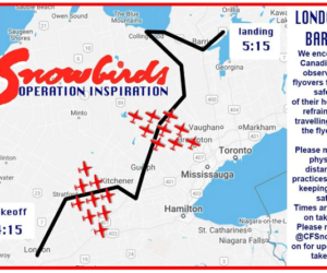 snowbirds simcoe landing