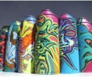 graffiti cans