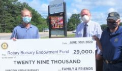 rotary bursary masks front