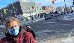 street mask front