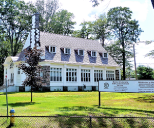 fire college hall front