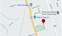 violet street map front