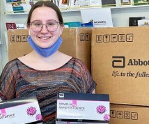 Britney Hammell with Tests