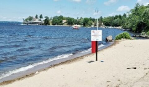 Muskoka Beach Park front