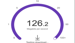 internet speed test front