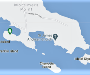 mortimers point front