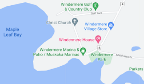 windermere map