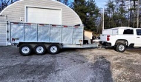 Dump Trailer front