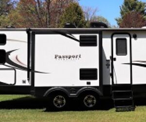 Stolen Travel Trailer front