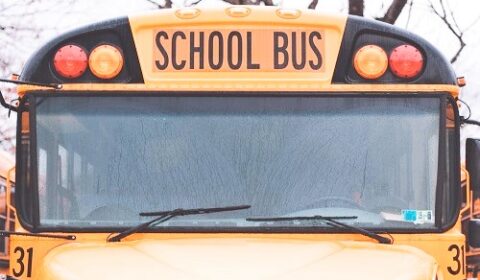 school bus front