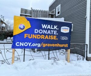 cold night sign front