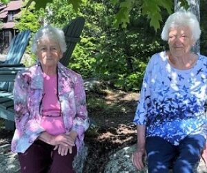 Linda and Rosemary front