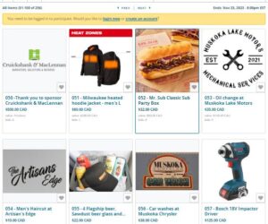 rotary auction items 2023