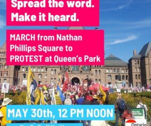 hospital rally poster