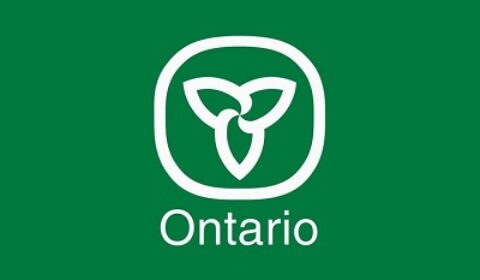 ontario green logo front