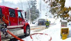 school bus fire hvl hlbfd photo