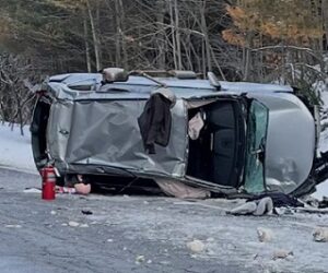 muskoka lakes fire rollover