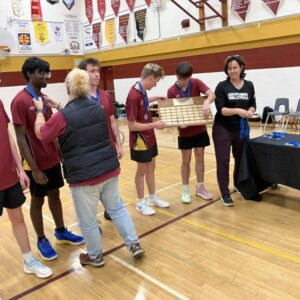 GUTSY GRYPHONS GRAB GBSSA VOLLEYBALL CHAMPHIONSHIP OVER LE CARON, TO ADVANCE TO OFSSA NEXT WEEK AT HOME