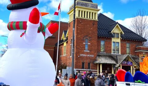 Parade sponsor Stevenson Plumpbing & Electric hopes snowmen this year don't loom as large as last year.