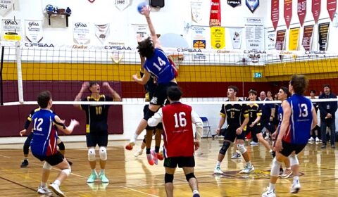 The Sudbury team was just a little stronger around the net.