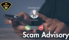 OPP phone scam image