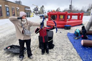 Kaitlyn Dufresne and son Phinehas. Kaitlyn Dufresne and son Phinehas.