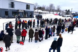 Dog pound kept dogs on course.