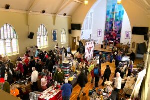 United Church marketplace had it all. United Church marketplace had it all.