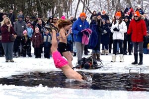 Taking the dive and a plunge.