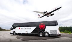 air canada bus plane