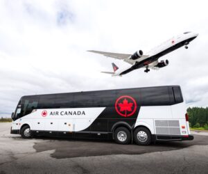 air canada bus plane