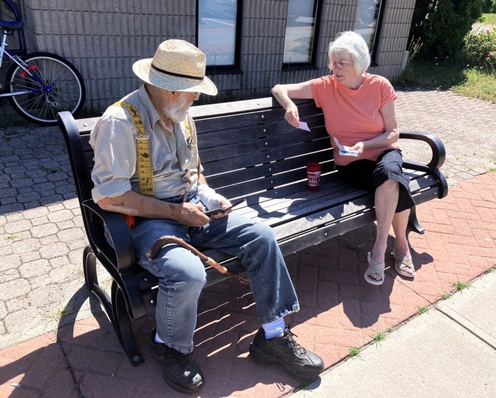 When it was over Rick was on his flip phone with Diane ready at hand with information for him. When it was over Rick was on his flip phone with Diane ready at hand with information for him.