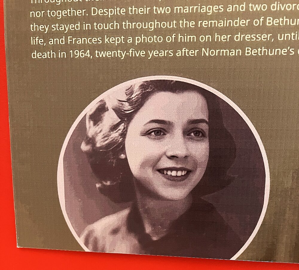 The love of Bethune's life. The love of Bethune's life.
